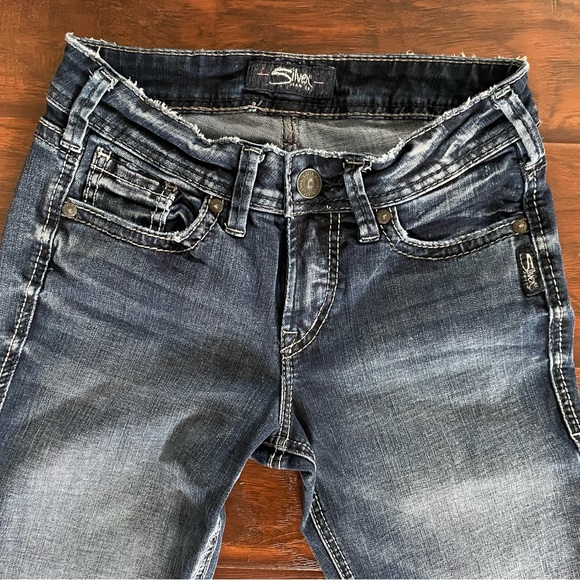 Silver Jeans - Suki Slim Boot 26x35 Dark blue Jeans - Picture 3 of 6